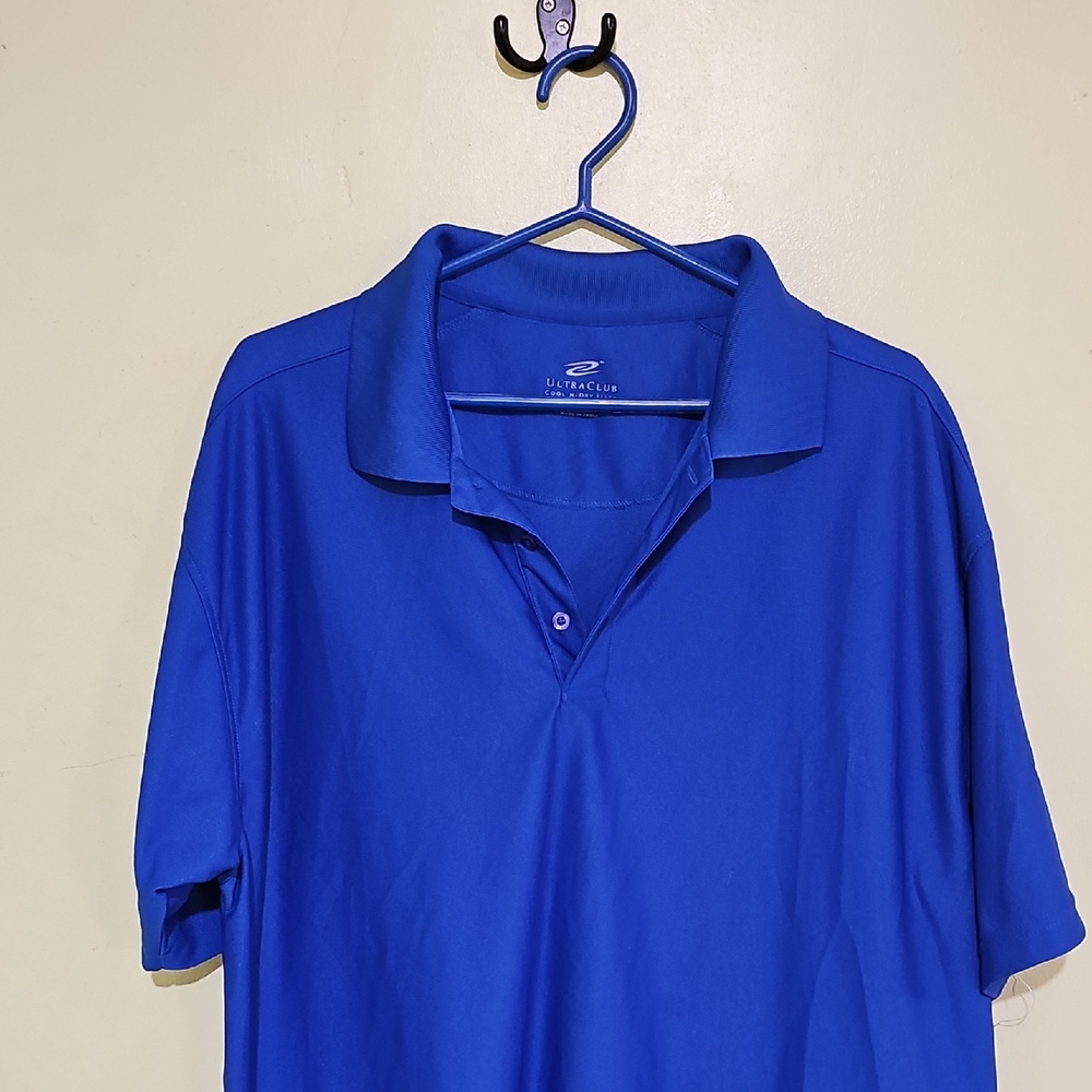 UltraClub Blue Polo Shirt